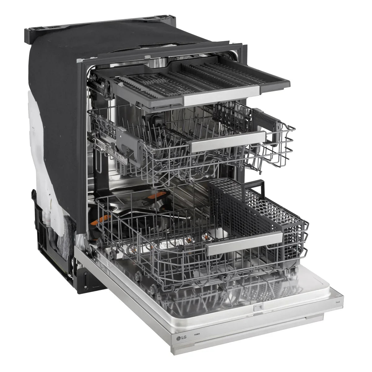 LG 24 in. Stainless Steel FlushFit Top Control Dishwasher with AutoVentDry