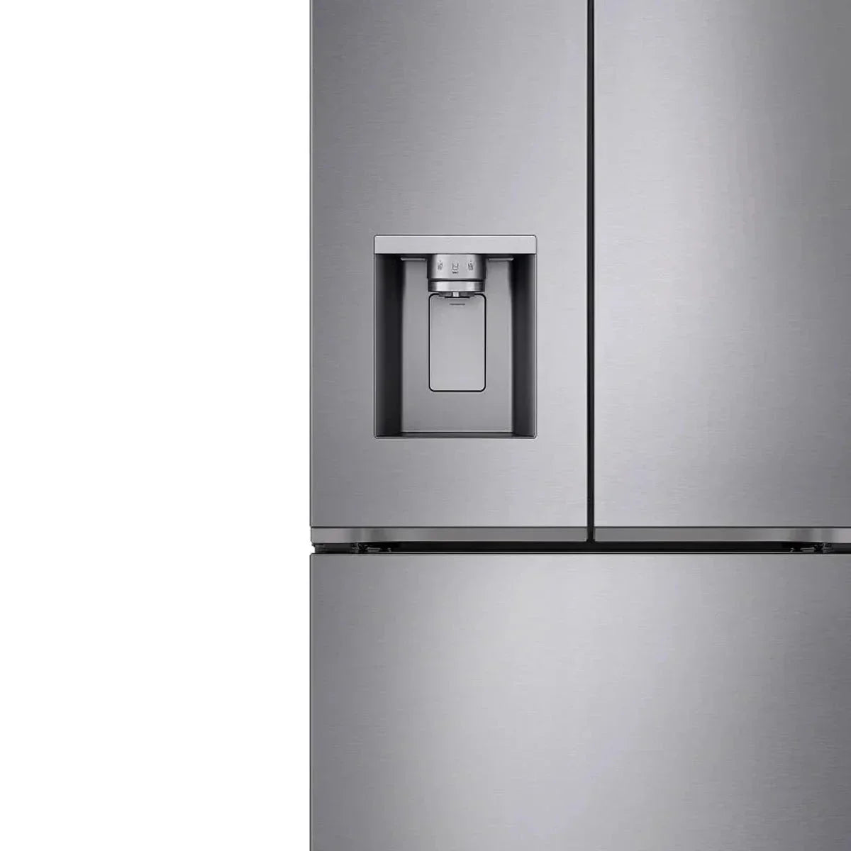 LG 36 in. 24 cu ft. Prime Silver Counter Depth MAX French Door Refrigerator with Ice and Water Dispenser