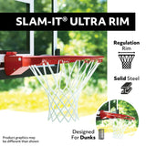 Lifetime Portable Adjustable In-Ground Mammoth Bolt Down Outdoor Basketball Hoop, 54-in