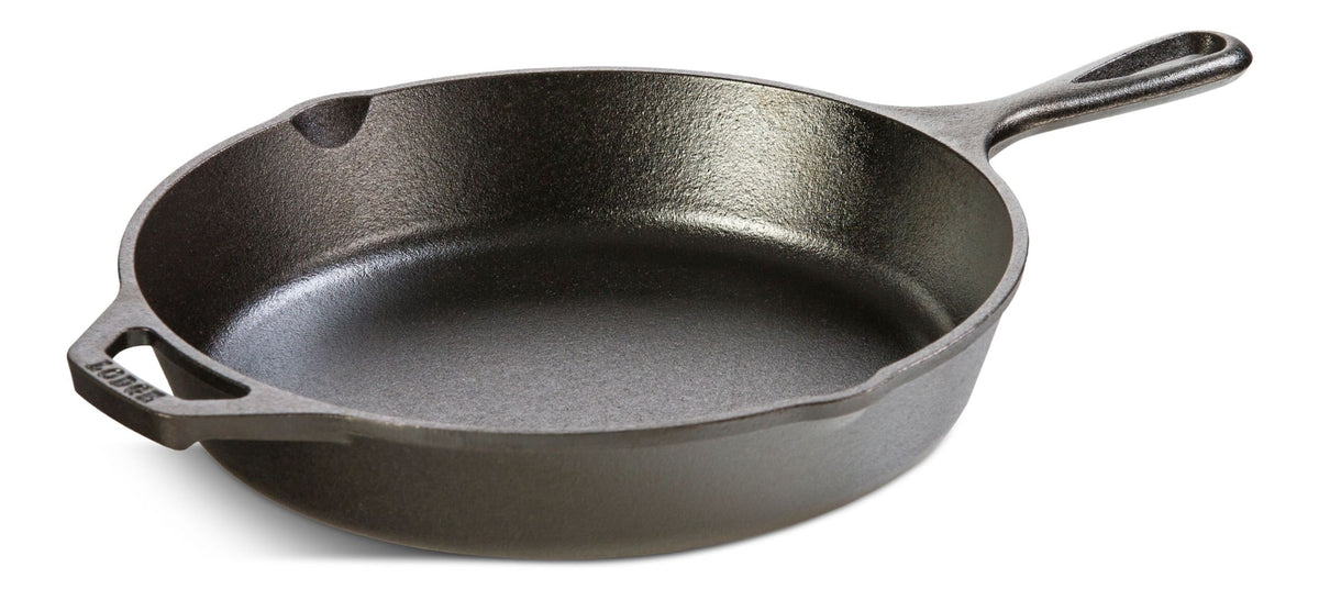 Lodge Seasoned Cast-Iron Skillet, 10.3-in