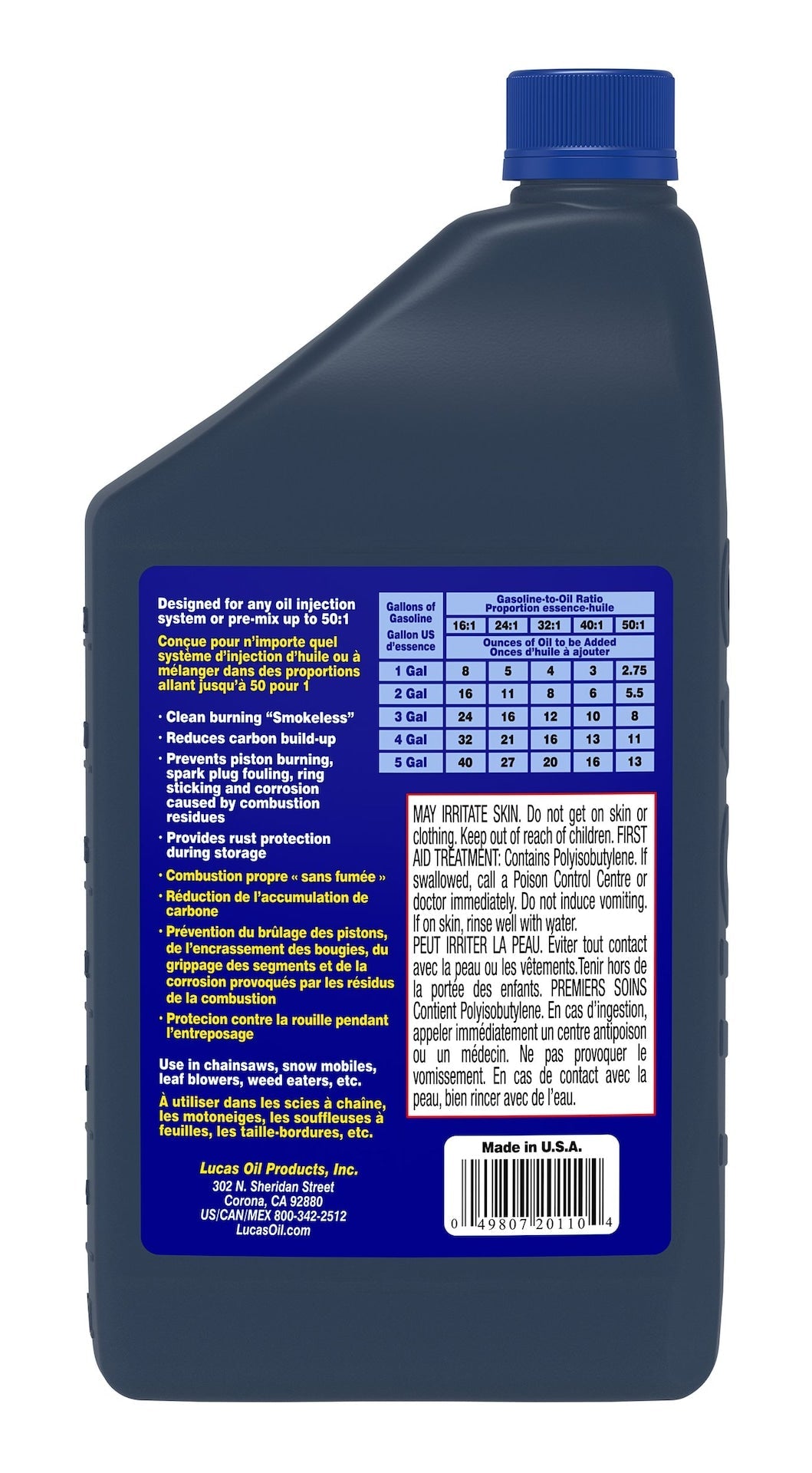 2-Stroke Semi-Synthetic Oil, 946-mL