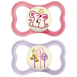 Glow in the Dark Night Pacifier, 6-16 Months, 2-pk