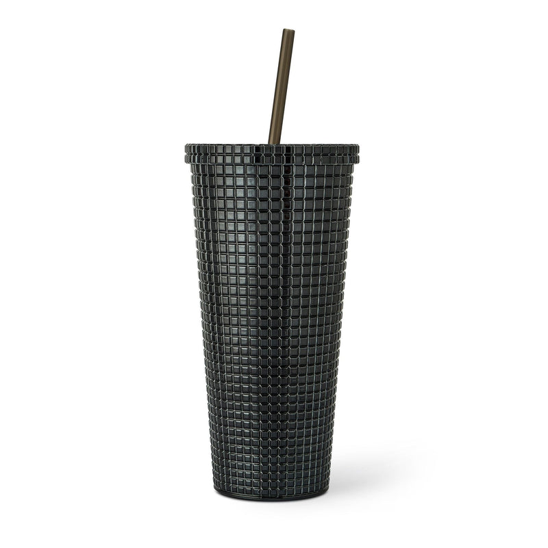 710-mL BPA-Free Iridescent Studded Textured Tumbler H4294