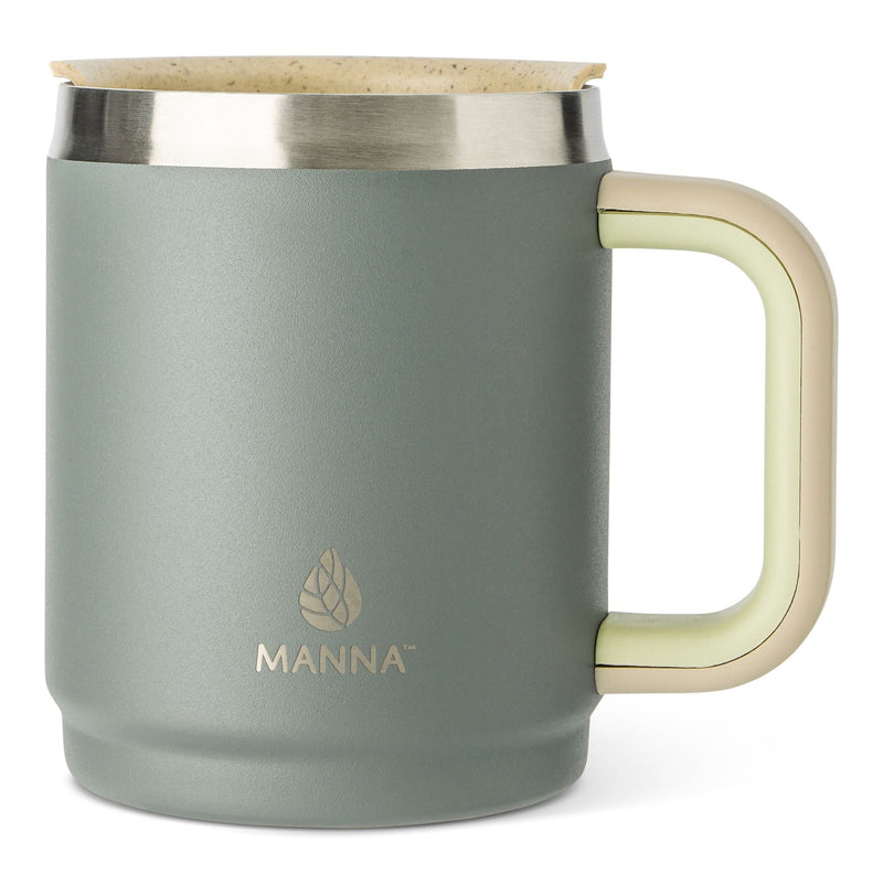 Boulder Eco Stainless Steel Insulated Mug, 14-oz, Midnight, with Handle L1400