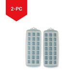 Manna Easy Release Pop-Out Square Ice Cube Trays, Blue, 2-pk, Dishwasher Safe