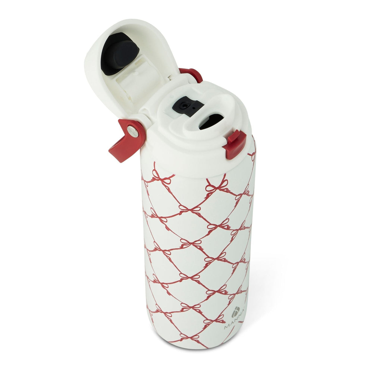 Manna Hydra 946-mL Stainless Steel Bottle with Bows Design