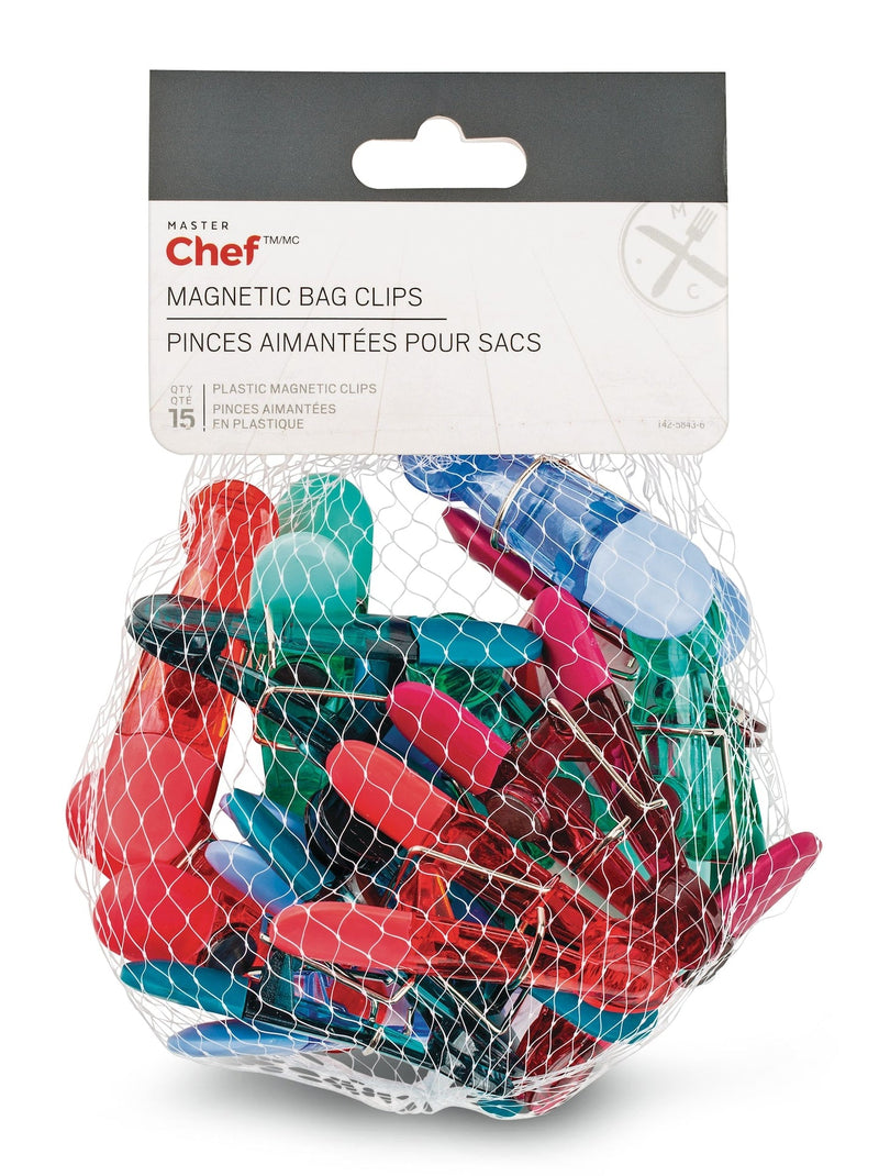 Magnetic Bag Clips, 15-pk X389