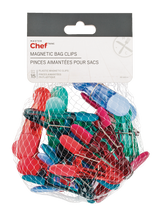 Magnetic Bag Clips, 15-pk