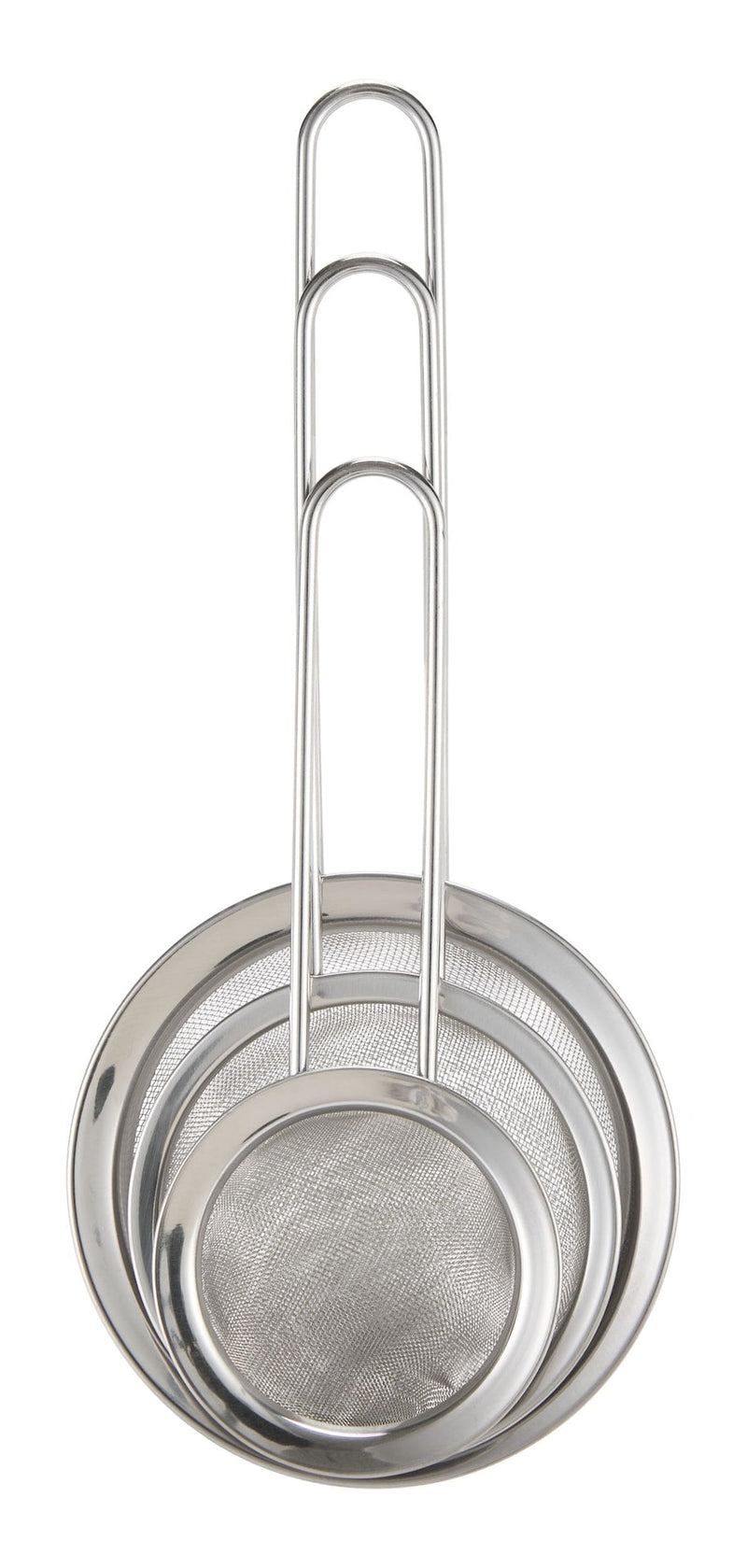 Miniature Stainless Steel Strainers, 3-pc N9356