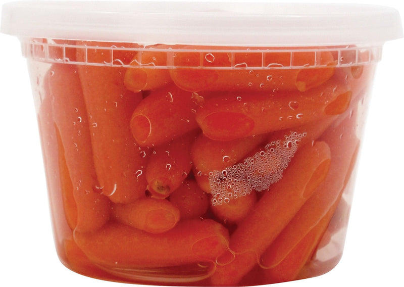Round Plastic Deli-Style Food Storage Container Set, 16-oz, 40-pc J7091