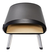 Tabletop Propane Gas Outdoor Pizza Oven with Cover, 12-in