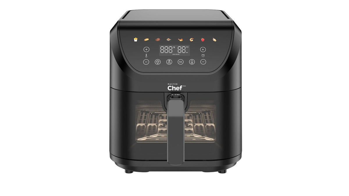 8Qt Air Fryer, Black