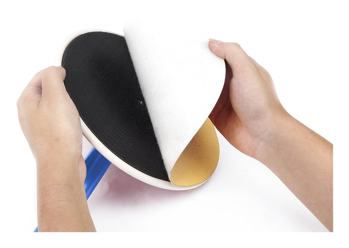 150-Grit Hook & Loop Sandpaper Discs For Random Orbital Sander, 9-in, 10-pc