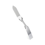 2-in-1 Carbon Steel Chrome Plated Patching Knife For Plaster, Stucco & Concrete