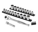 25 Piece 3/8" Drive Socket Set