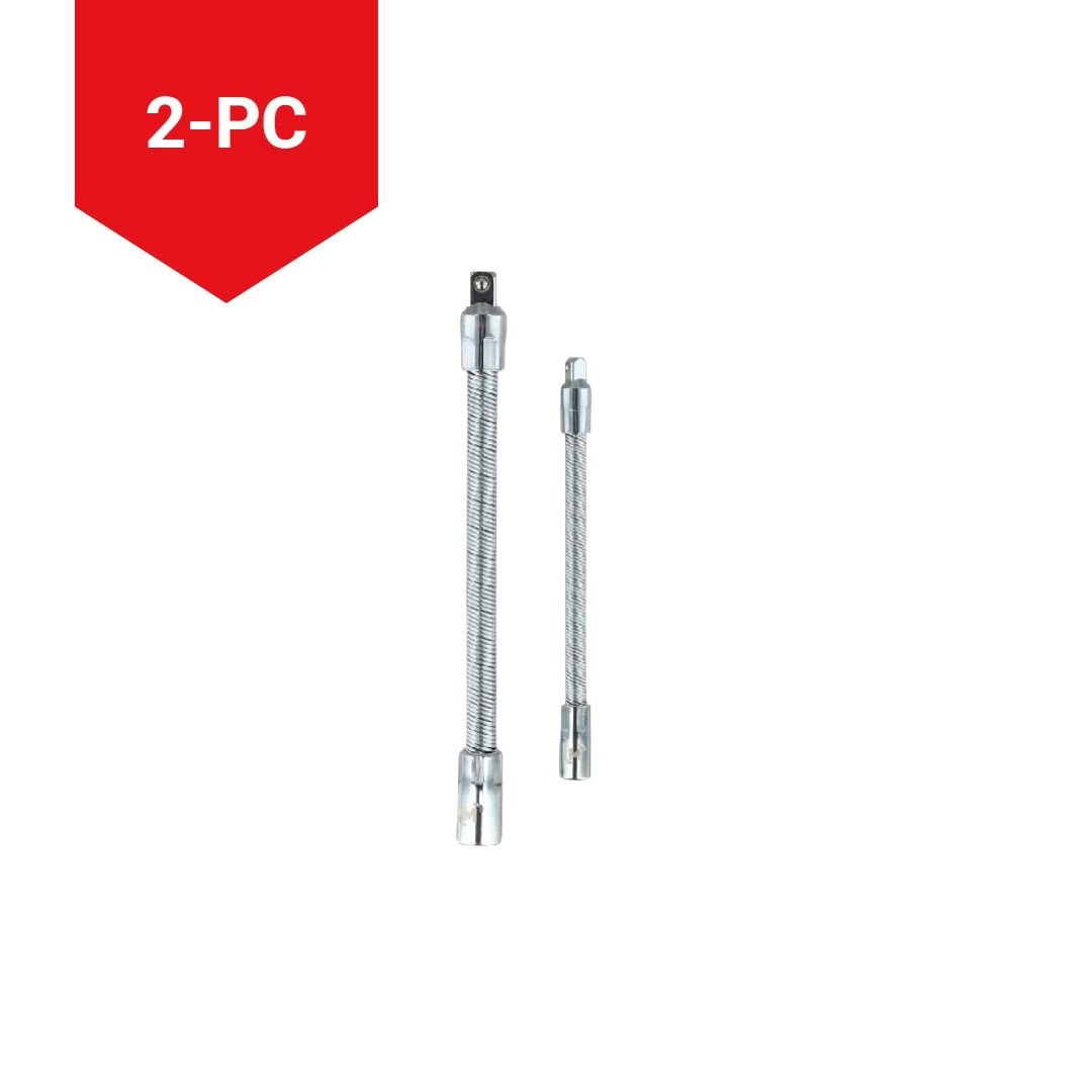 Flexible Extension Bar Set, 2-Pc, 1/4" & 3/8" Drive