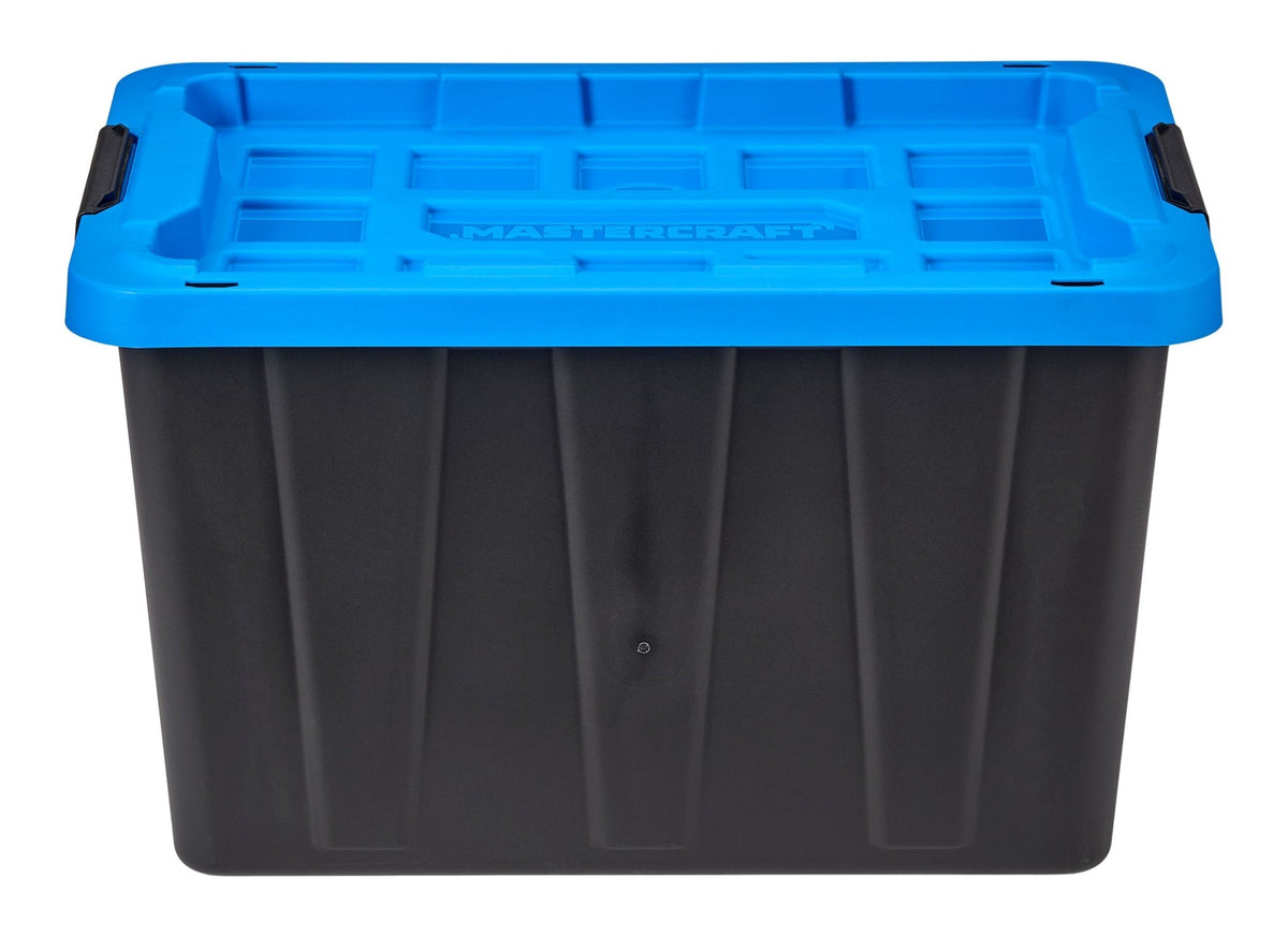 Heavy-Duty Easy Grip Latching Tote, 45.5-L