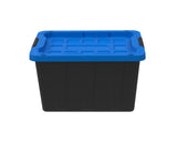 Heavy-Duty Easy Grip Latching Tote, 45.5-L
