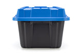 Heavy-Duty Polypropylene Tote with Domed Lid, 88-L