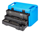 Socket Set, 270-pc, SAE / Metric, CRV, Nickel-Chrome Plating