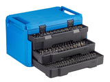 Socket Set, 270-pc, SAE / Metric, CRV, Nickel-Chrome Plating