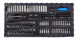 Socket Set, 350-pc, SAE / Metric, CRV, Nickel-Chrome Plating