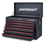 Tool Chest with 6 Drawers, Black, 36-in