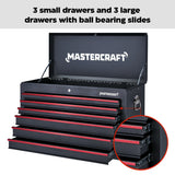 Tool Chest with 6 Drawers, Black, 36-in