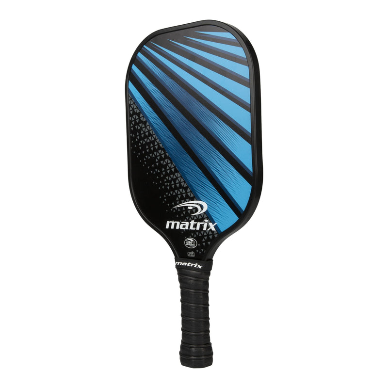 Graphite Carbon Fibre High-Strength Pickleball Paddle/Racket, USAPA Approved, Black Q4115