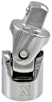 MAXIMUM 1/2-in Drive Universal Joint Socket, CRV, Nickel-Chrome Plating T1317