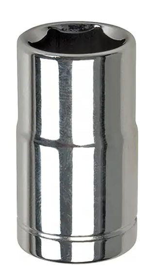 MAXIMUM 1/4-in Drive Assorted Sizes Regular Socket, 6-Point, Nickel-Chrome Plating E4806