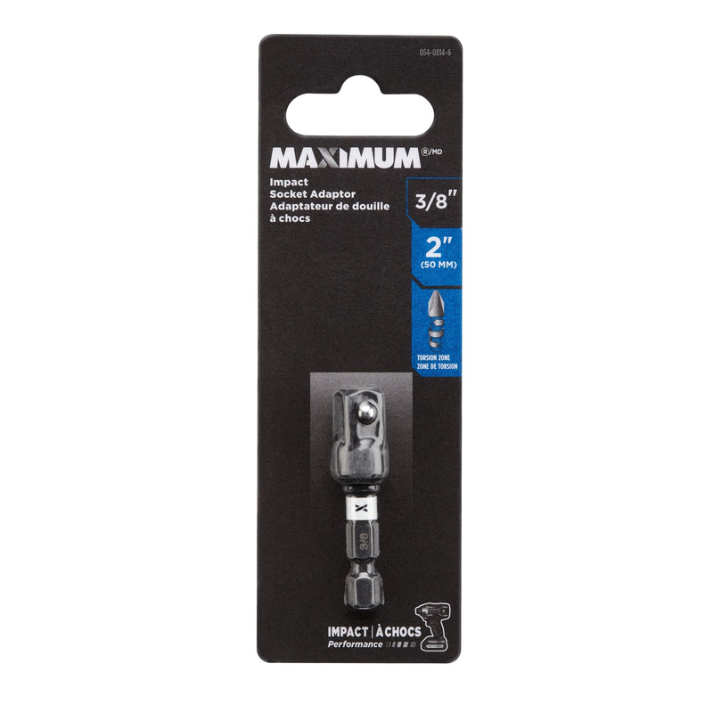 MAXIMUM 2-in Socket Adaptor, 3/8-in F9917