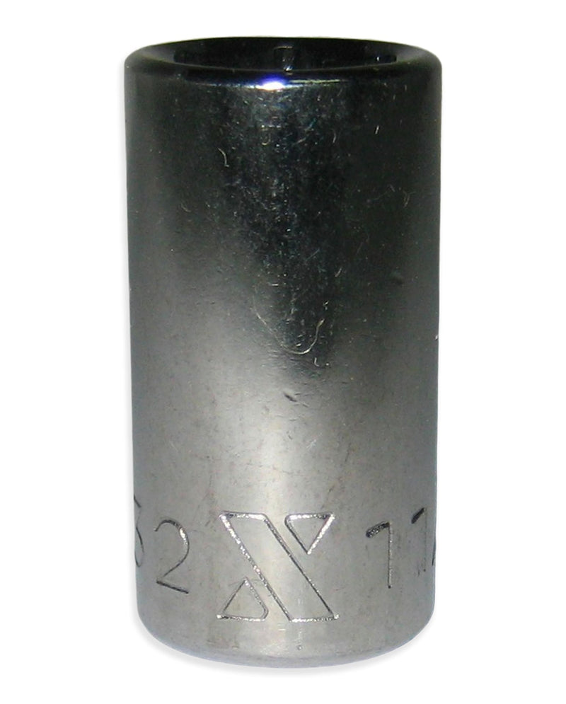 MAXIMUM 23mm 1/2-in Drive Regular Socket 6-Point, CRV, Chrome Plating T7072