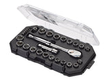 MAXIMUM 29 Piece 3/8" Drive Metric Socket Set