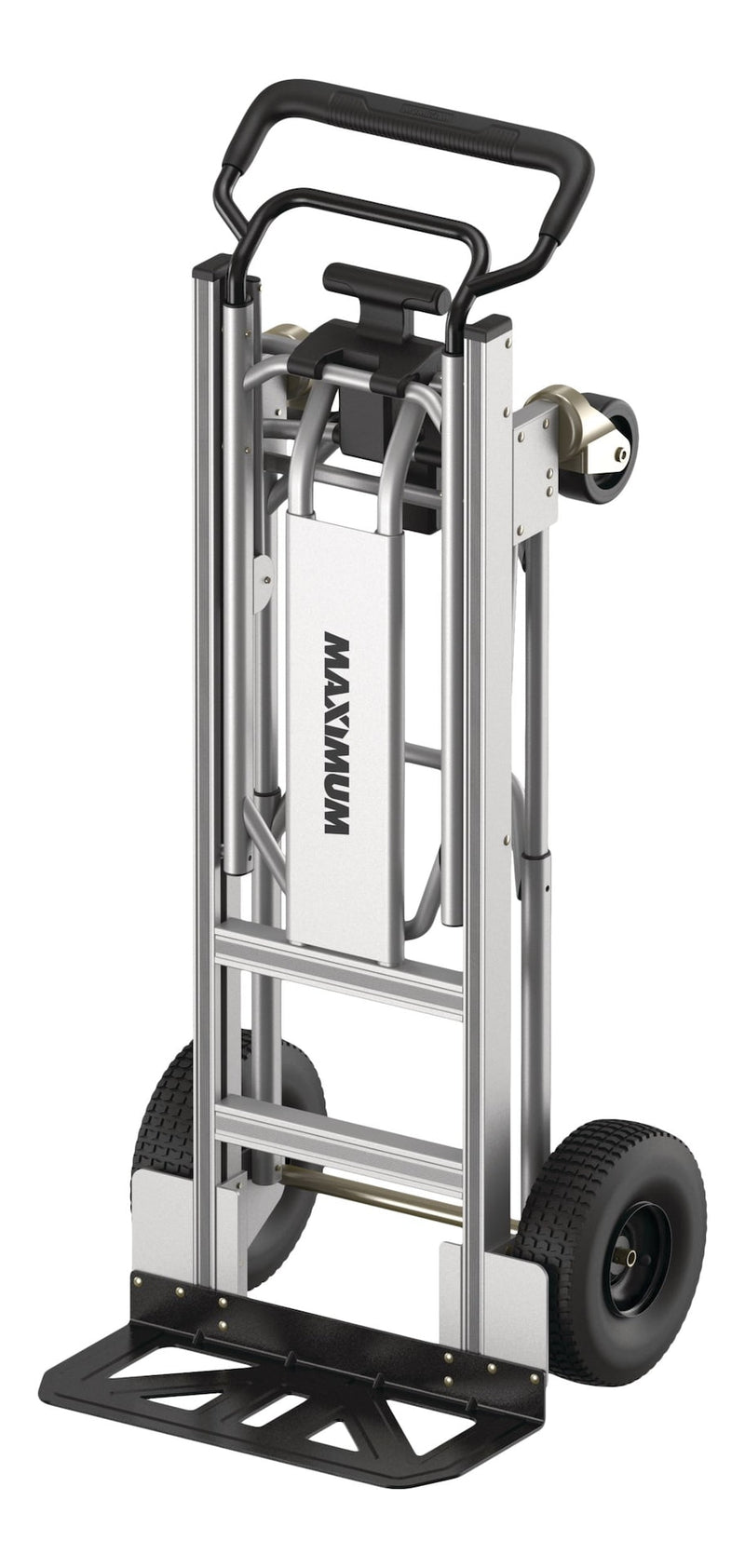 MAXIMUM 3-in-1 Hybrid Aluminum Hand Truck & Cart, 800 lb & 1000 lb Load Capacity, No Assembly Required L4266