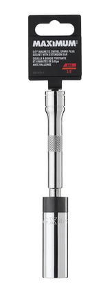 MAXIMUM 3/8" Drive 5/8" Swivel Socket 6" Extension Bar