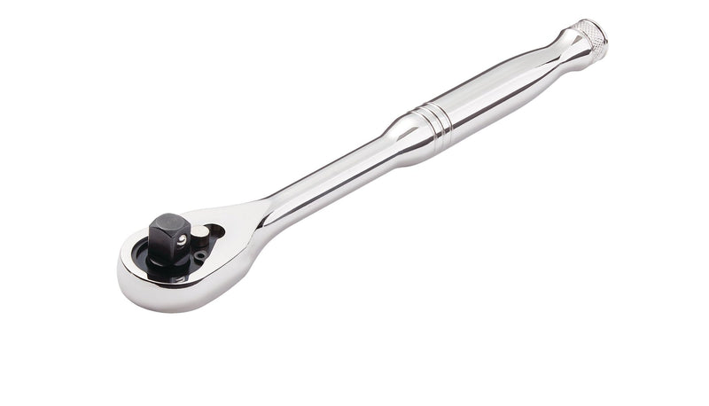 MAXIMUM 3/8-in Drive 90-Tooth Ratchet, CRV, Nickel-Chrome Plating, 8-in L902