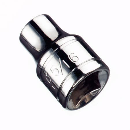 MAXIMUM 3/8-in Drive Assorted Sizes Regular Socket, 6-Point, Nickel-Chrome Plating V9624