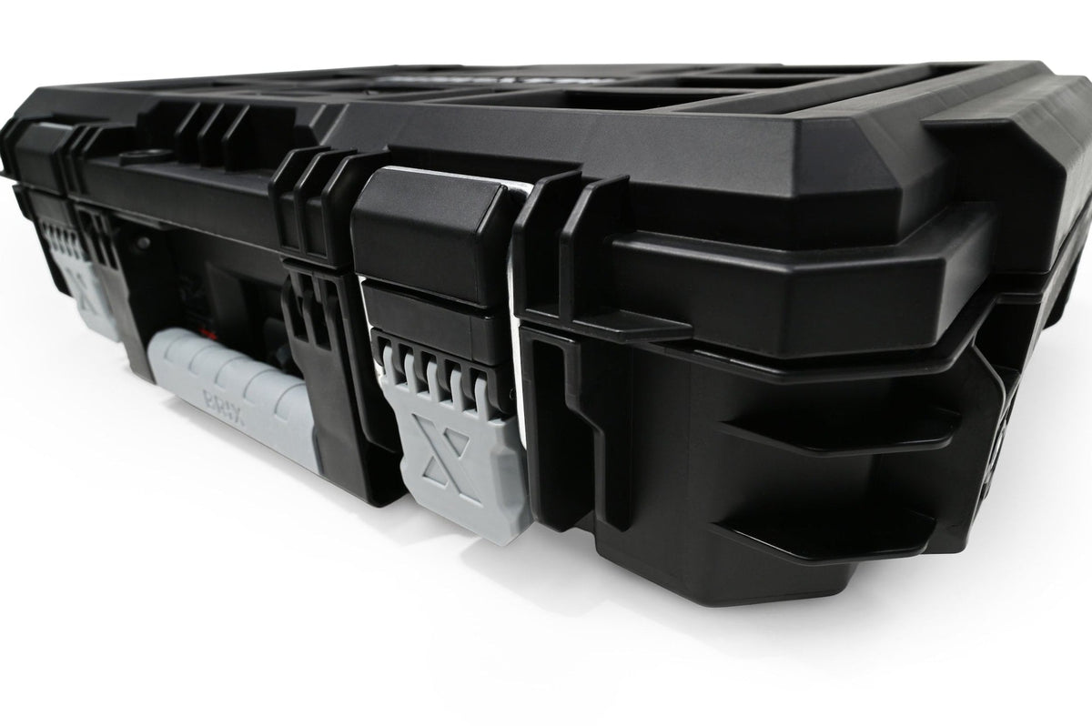 MAXIMUM Brix Modular Portable Small Toolbox, IP65, 23 x 16 x 7-in