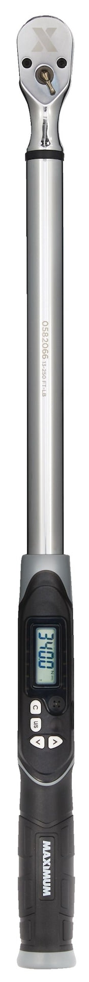 MAXIMUM Digital Angle Torque Wrench, 1/2-in