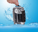 MAXIMUM IP68 Portable Plastic Water Resistant Case with Wrist Strap, Large