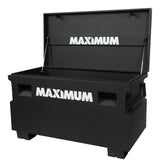 MAXIMUM Jobsite Storage Box, Black, 48-in