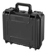 MAXIMUM Portable IP67 Waterproof Storage Case with Foam Layers, Small, Black