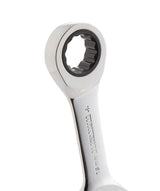 MAXIMUM Stubby Ratcheting Wrench Set, Metric, Nickel-Chrome Plating, 7-pc