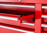 MAXIMUM Tool Storage Cabinet, Built-In Power Bar with USB, 9-Drawer, 47-in, Red