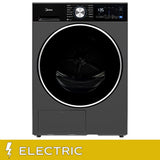 4.4 cu. ft. Graphite Steel Electric Ventless Dryer with Heat Pump and Stacking Kit