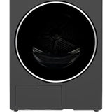 4.4 cu. ft. Graphite Steel Electric Ventless Dryer with Heat Pump and Stacking Kit