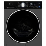 4.4 cu. ft. Graphite Steel Electric Ventless Dryer with Heat Pump and Stacking Kit