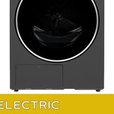 4.4 cu. ft. Graphite Steel Electric Ventless Dryer with Heat Pump and Stacking Kit