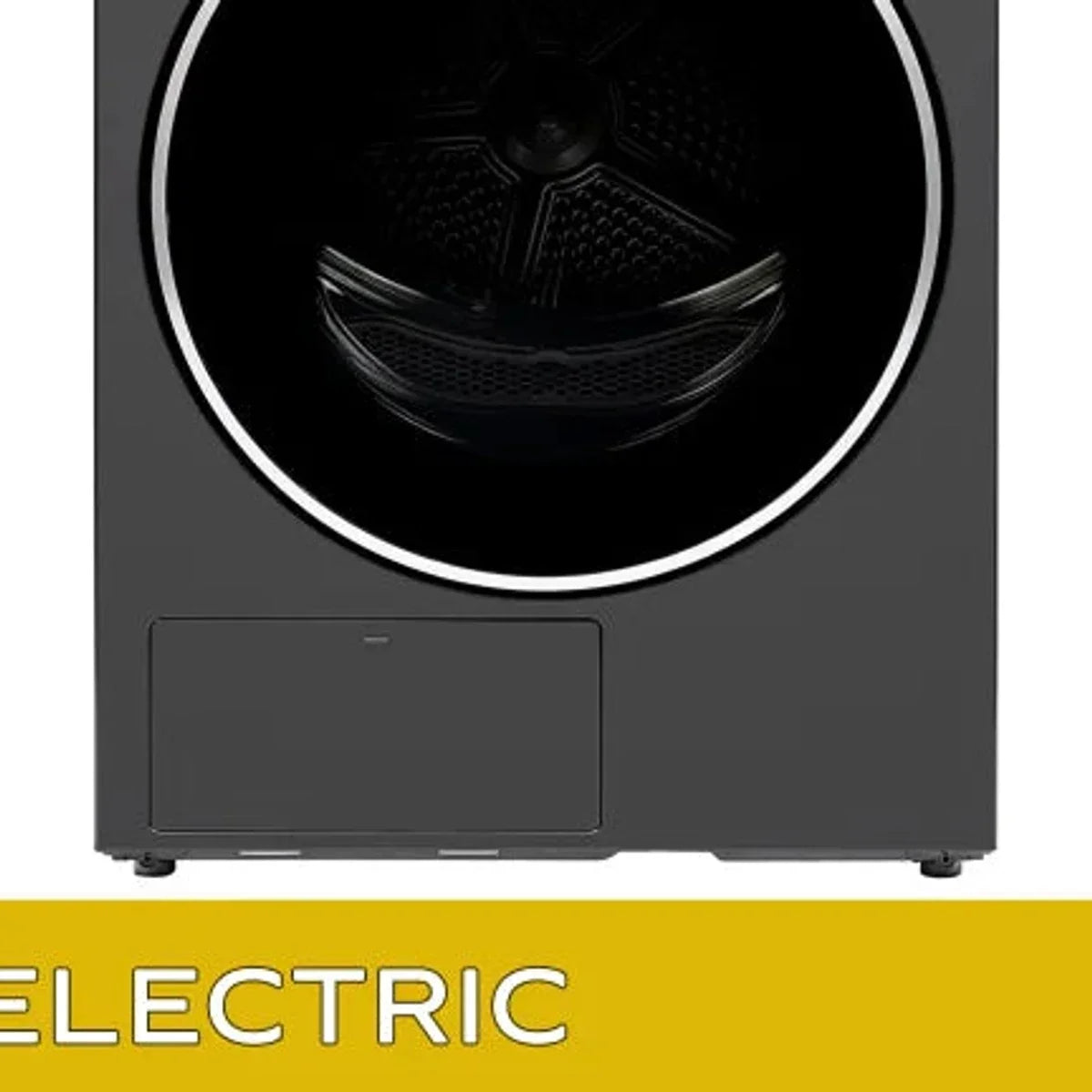 4.4 cu. ft. Graphite Steel Electric Ventless Dryer with Heat Pump and Stacking Kit